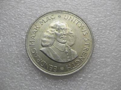 南非1964岁吕贝克50分大银币 - 南非1964岁吕贝克50分大银币