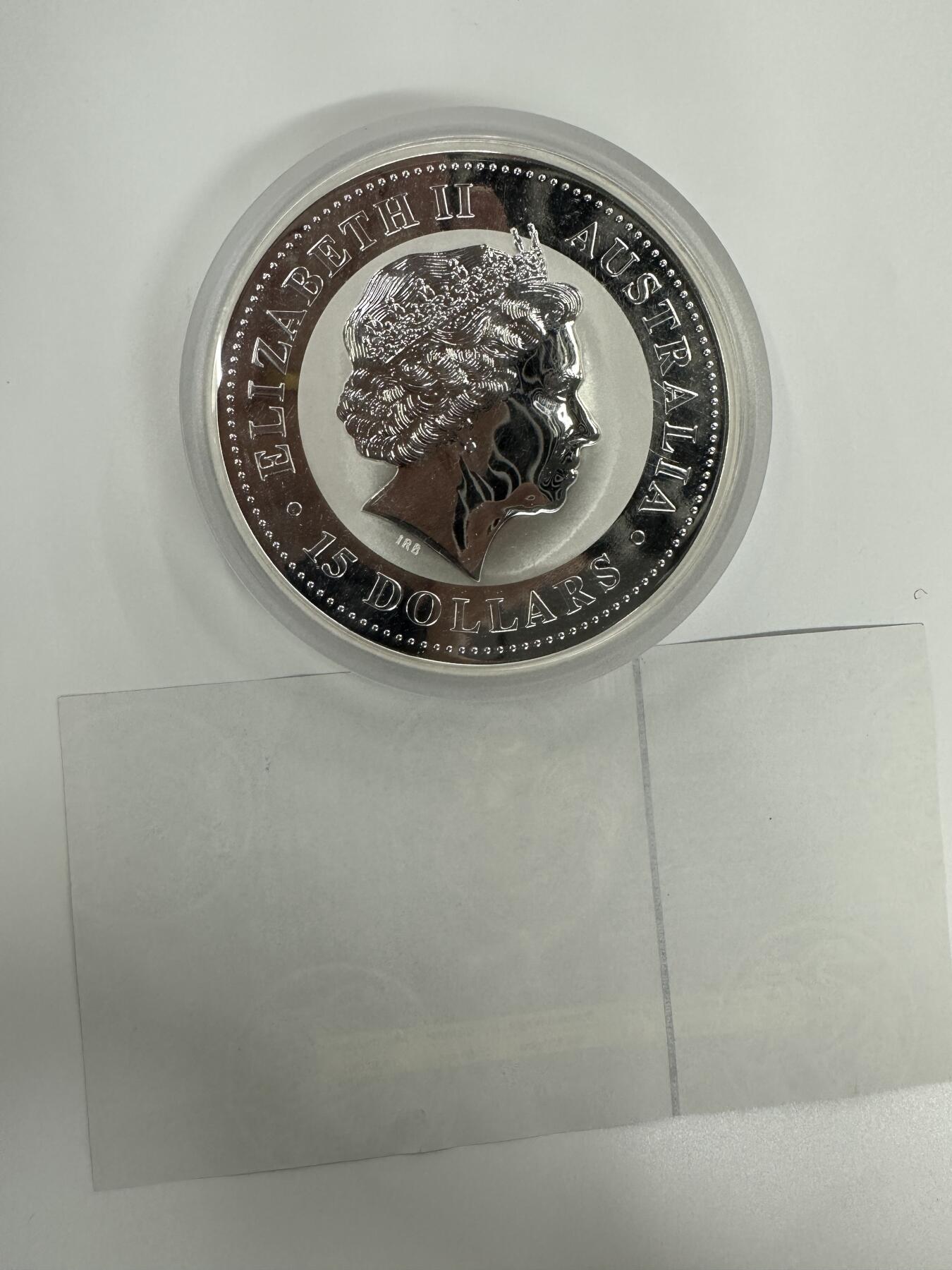 【金钰满堂钱币】拍卖第三十一期 金银币NGC评级币 纪念章 龙钞 澳洲鸡年500克银币 带证书