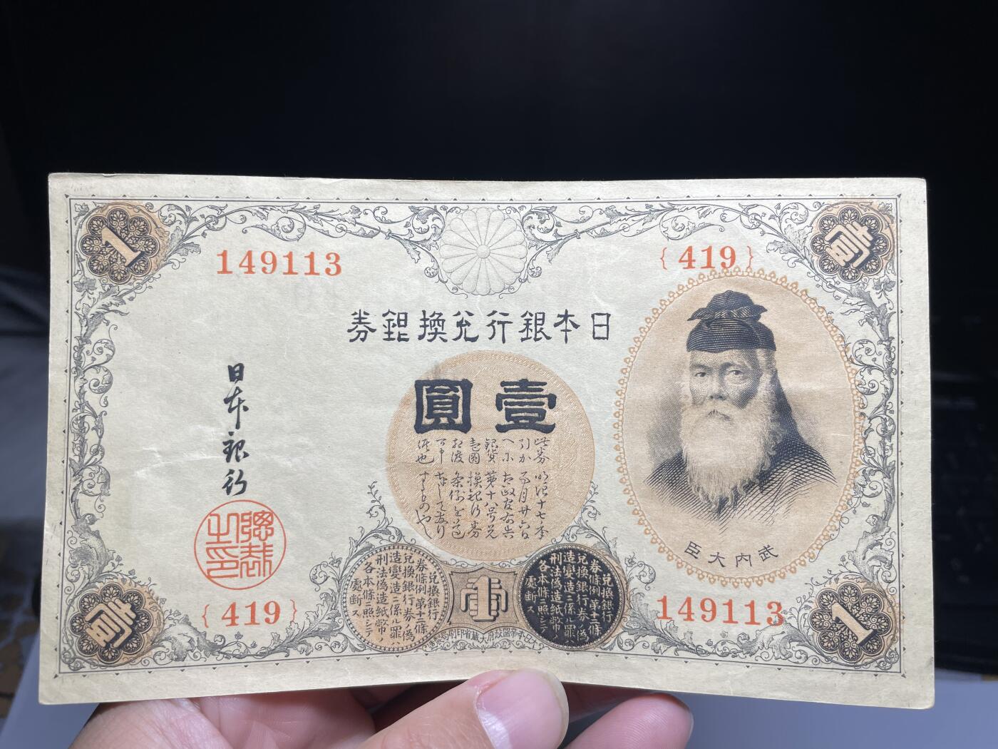 2024年集古藏今外币拍卖第十六期-第10场—（总第160拍-纸币专场），本期拍完结算一次，发货时间2-3天，休息几天后继续新的一期拍卖。 日本银行兑换券一元
