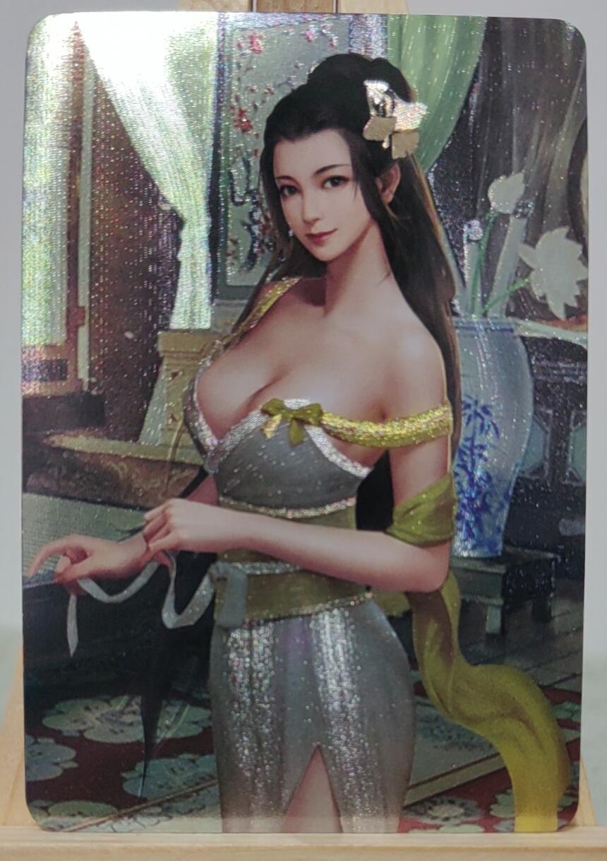 唐伯虎九美图（半粗闪）
