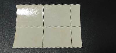 德国邮票专场，都是四方联 德国邮票四方连，1981年发行，西德  保护动物鸟类  骨顶鸡幼雏，品相如图