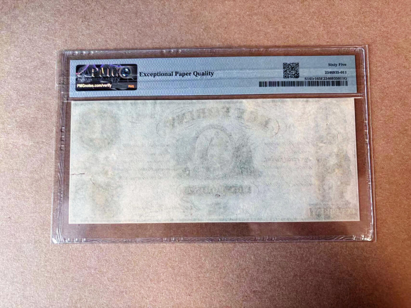 【Blue Auction】✨世界纸币精拍第565期【精】 匈牙利 1852年1福林 带签名 PMG65EPQ 绝品 大票幅 