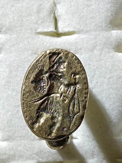 回流饰品旧书 - A1中亚回流铜戒指