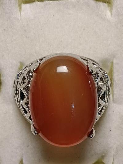 回流饰品旧书 - C6中亚回流天然石戒指