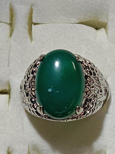 回流饰品旧书 - A7中亚回流天然石戒指