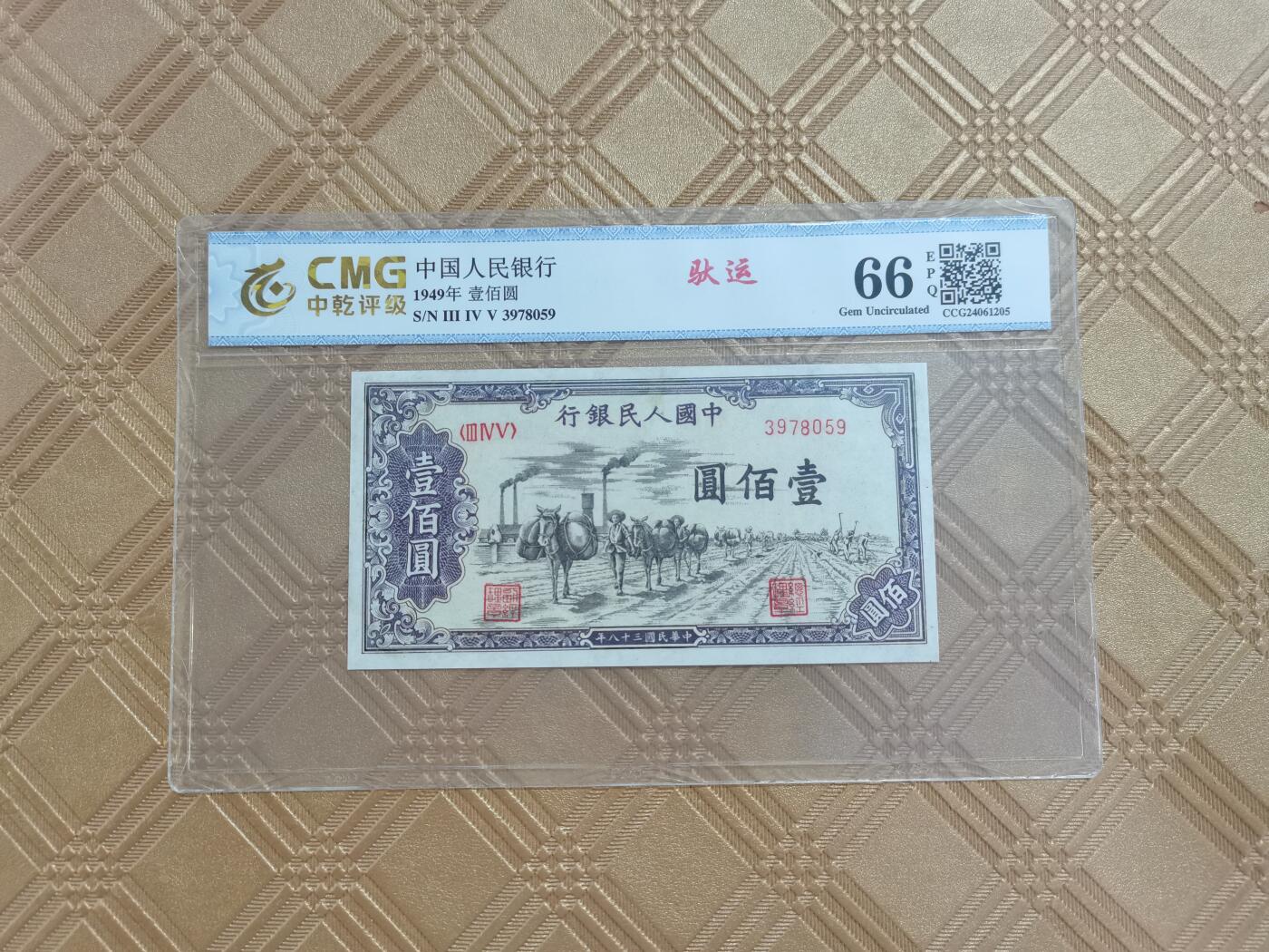 顺天拍卖限时捡漏场 一版币驮运