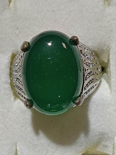 回流饰品旧书 - A1中亚回流天然石戒指