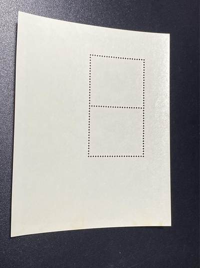 德国邮票专场，都是小型张、小全张 德国邮票小型张一张，1982年  东德 德国诗人席勒和歌德小型张，品相如图