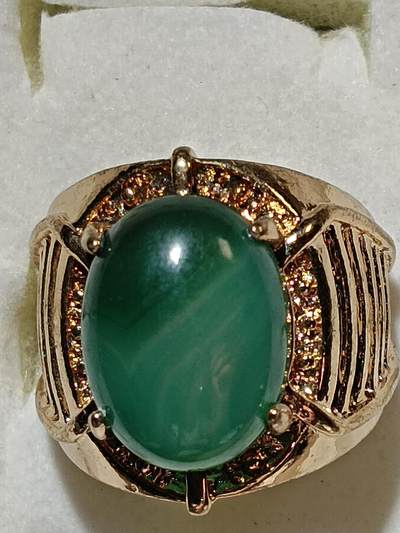 回流饰品旧书 - A2中亚回流天然石戒指