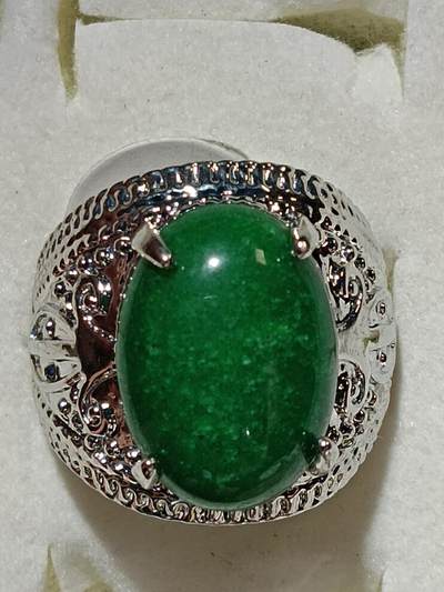 回流饰品旧书 - B7中亚回流天然石戒指