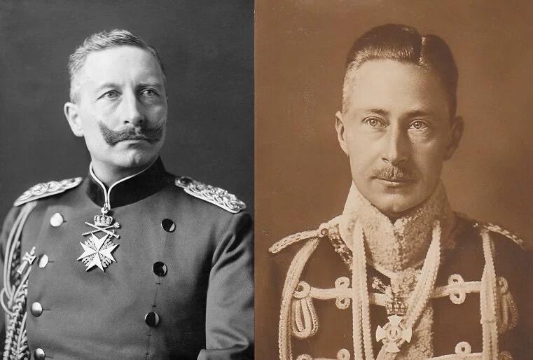 德国普鲁士1882年 三皇+威廉皇储高浮雕精制铜章 30MM