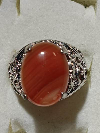 回流饰品旧书 - C3中亚回流天然石戒指