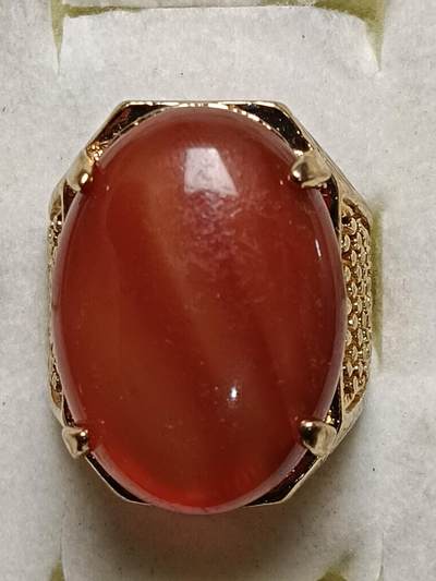 回流饰品旧书 - C10中亚回流天然石戒指