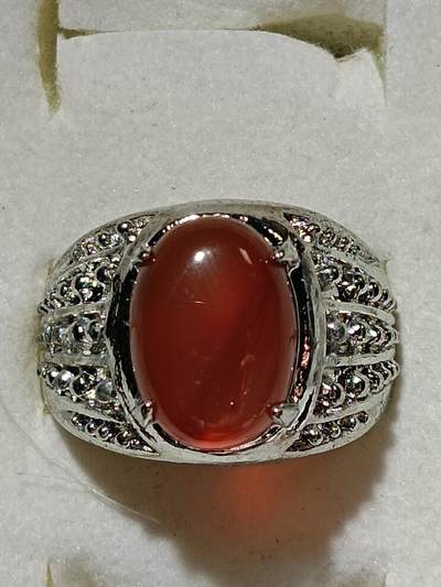 回流饰品旧书 - B6中亚回流天然石戒指