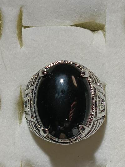 回流饰品旧书 - A8中亚回流天然石戒指