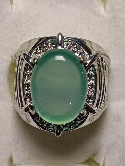 回流饰品旧书 - C5中亚回流天然石戒指