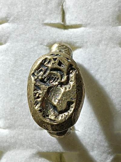 回流饰品旧书 - A2中亚回流铜戒指