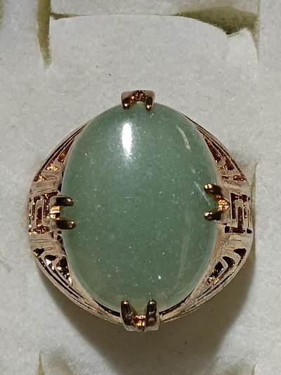 回流饰品旧书 - B5中亚回流天然石戒指