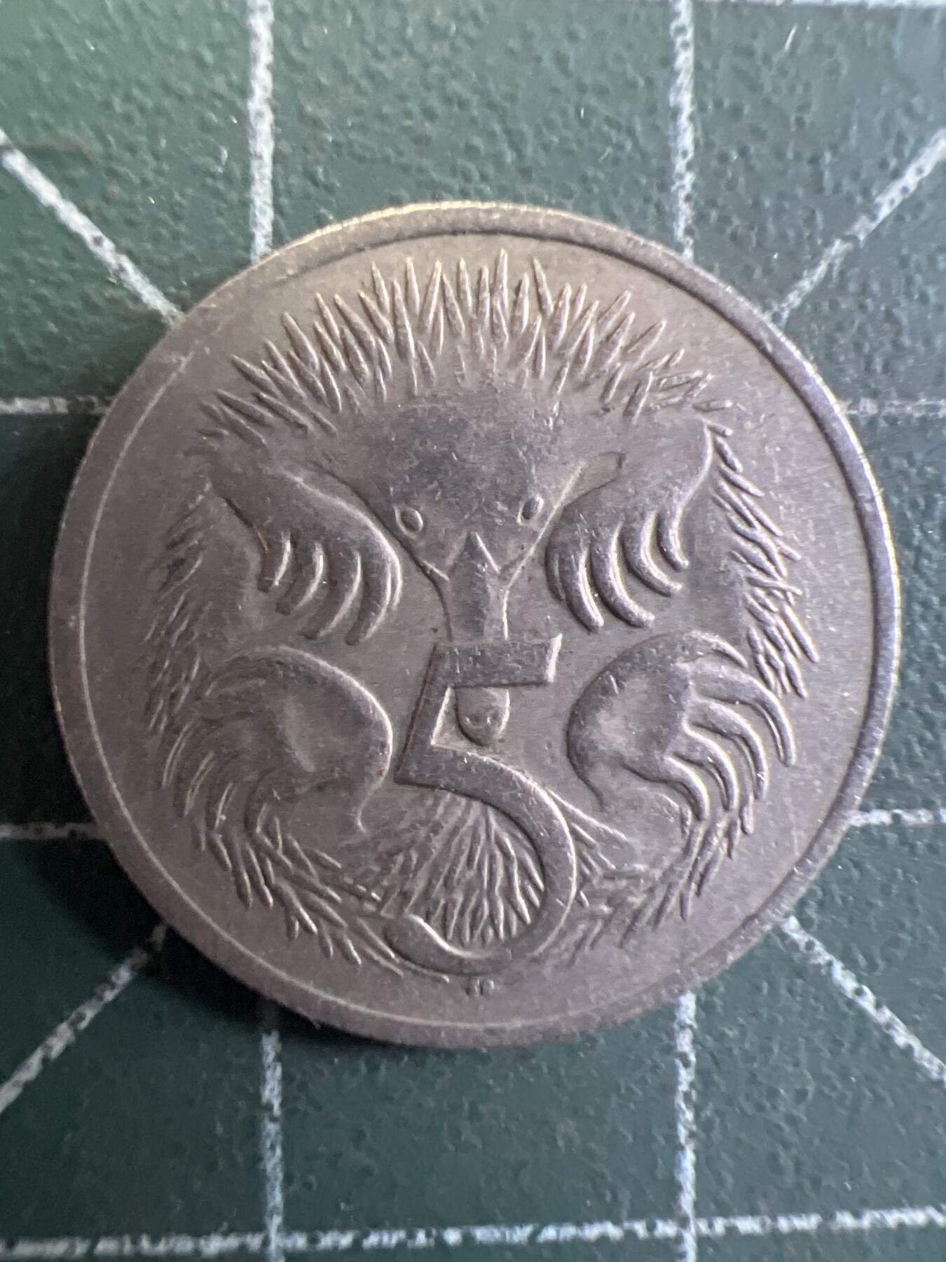 第736期  硬币专场 （无押金，捡漏，全场50包邮，偏远地区除外，接收代拍业务，本店十天发一次货） 澳大利亚五分