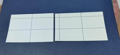 🔥成套🔥德国邮票专场，都是四方联套票 德国邮票四方联一套，1993年发行，欧罗巴邮票   现代艺术绘画2全，品相如图