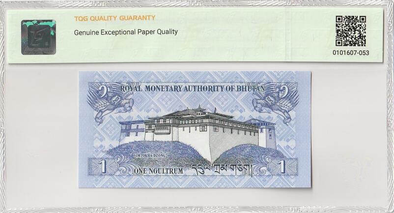 收藏联盟Quantum Auction 第386期拍卖  不丹2006年1努尔特鲁姆 TQG 66GEPQ