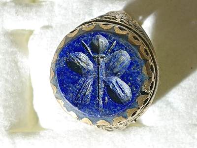 回流饰品旧书 - E6中亚回流天然石戒指