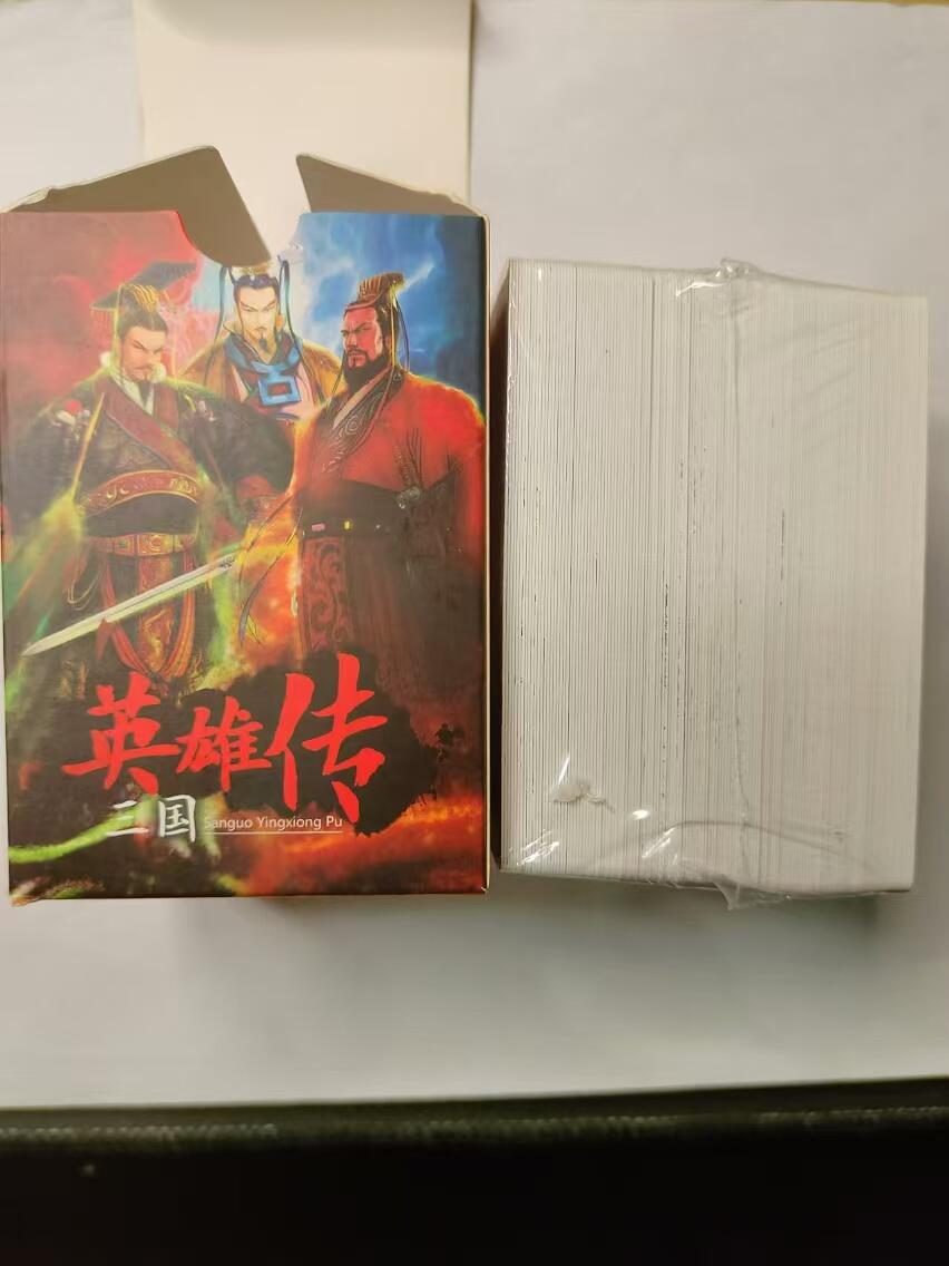 龍虎卡牌拍卖 第九场 原封*线稿套卡 权迎东-三国英雄普