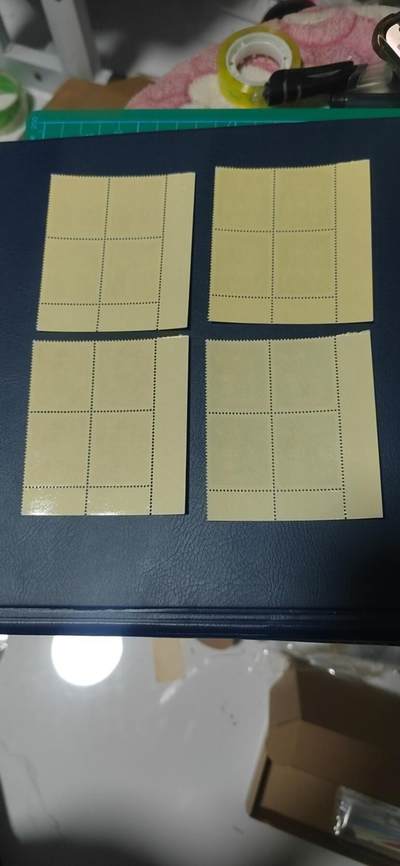 🔥成套🔥德国邮票专场，都是四方联套票 德国邮票四方联一套，1971年发行，  木制玩具玩偶4全，品相如图