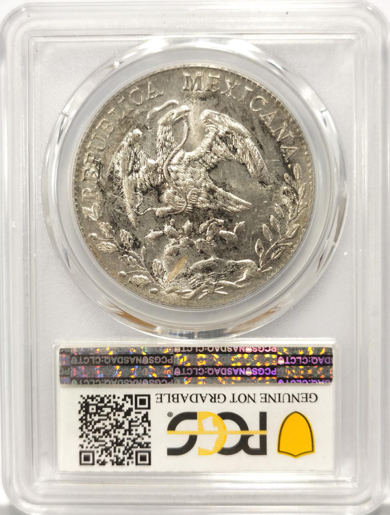 博洋堂世界钱币拍卖第097期（全场包邮） PCGS UNC 墨西哥1895/1年GO RS版花边鹰洋，稀见骑字版