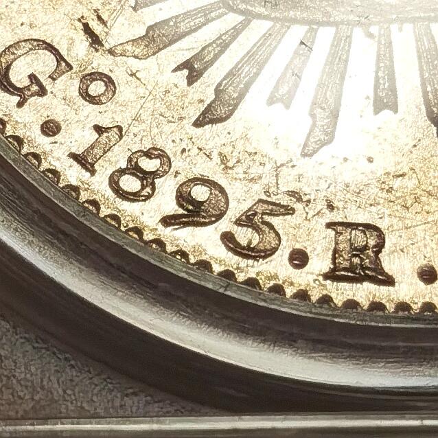 博洋堂世界钱币拍卖第097期（全场包邮） PCGS UNC 墨西哥1895/1年GO RS版花边鹰洋，稀见骑字版
