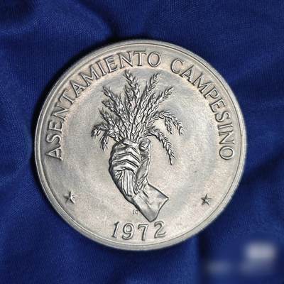 美品1972世界农粮组织巴拿马水稻种植纪念大银币 - 美品1972世界农粮组织巴拿马水稻种植纪念大银币