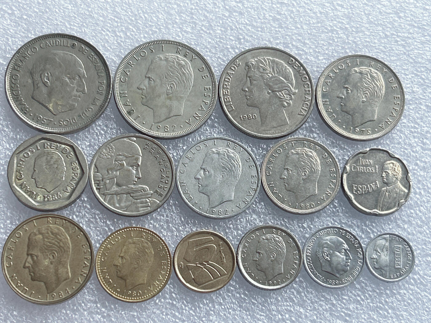 第一海外回流一元起拍收藏 散集专场 第133期 西班牙硬币 15枚