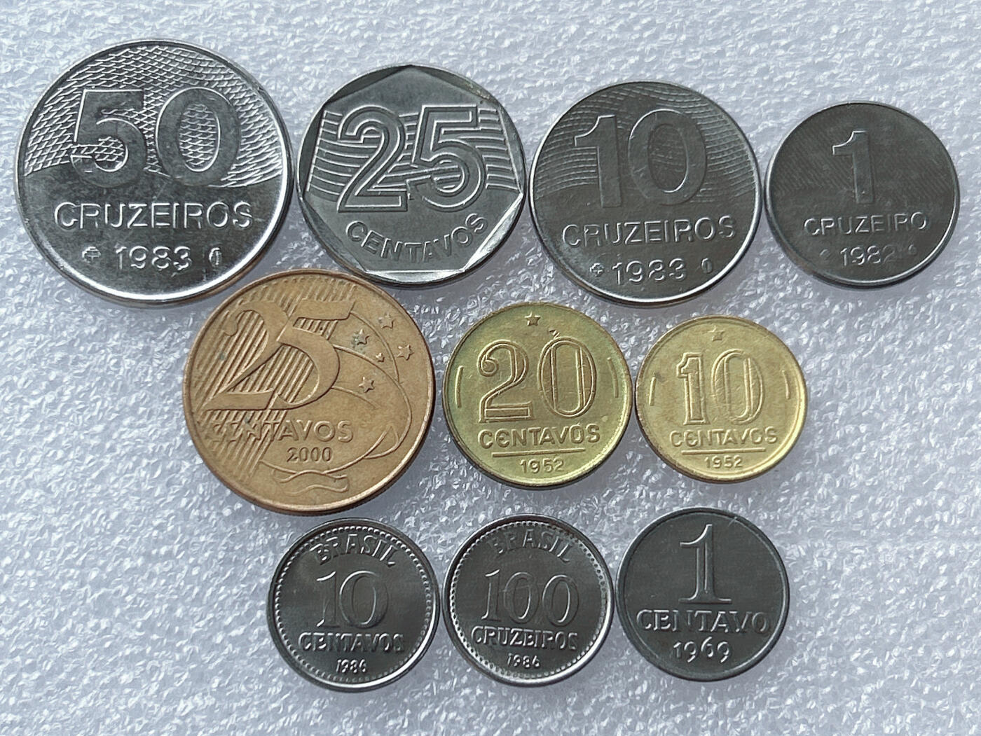 第一海外回流一元起拍收藏 散集专场 第133期 巴西硬币10枚