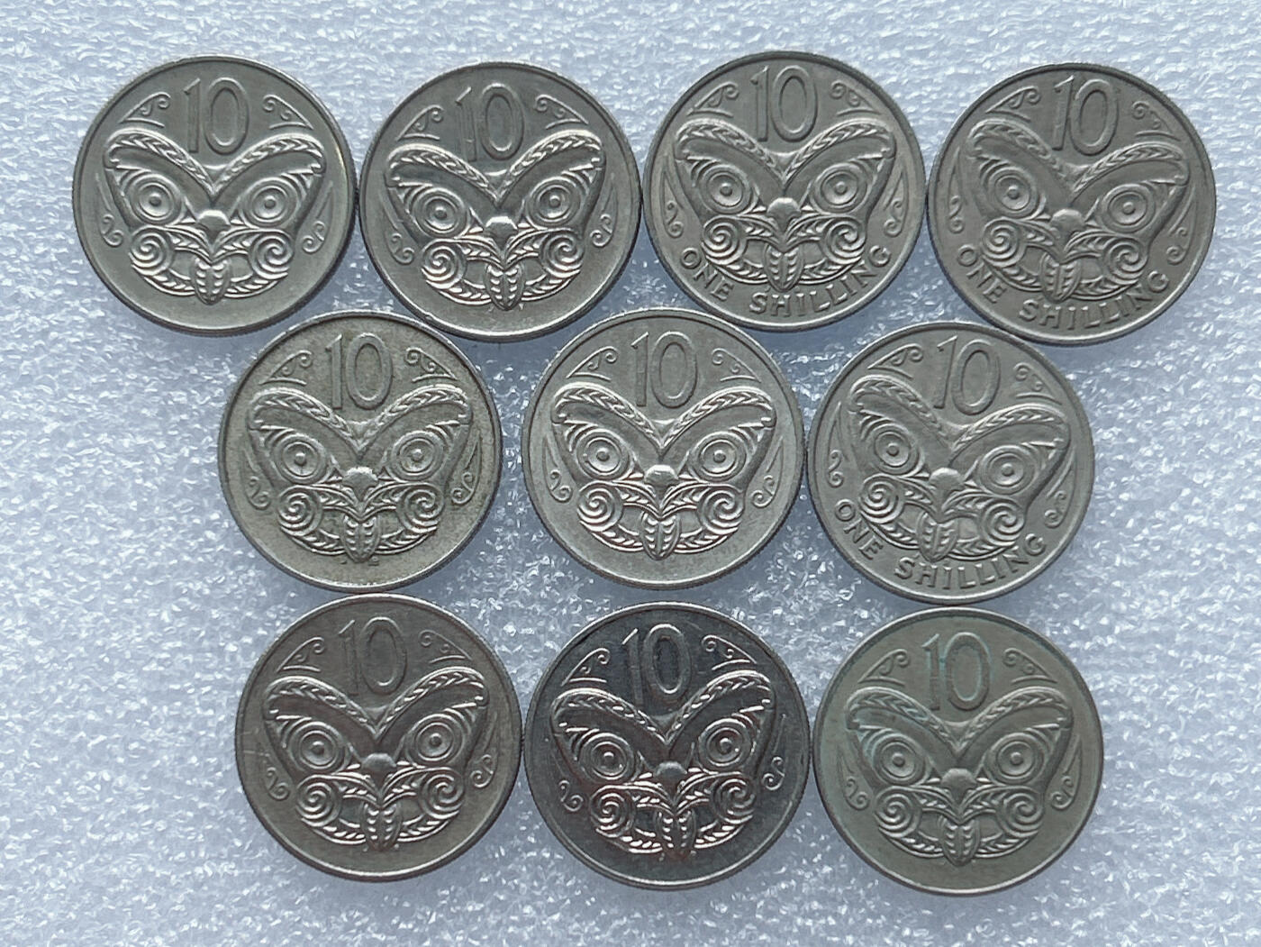 第一海外回流一元起拍收藏 散集专场 第133期 新西兰10分 10枚