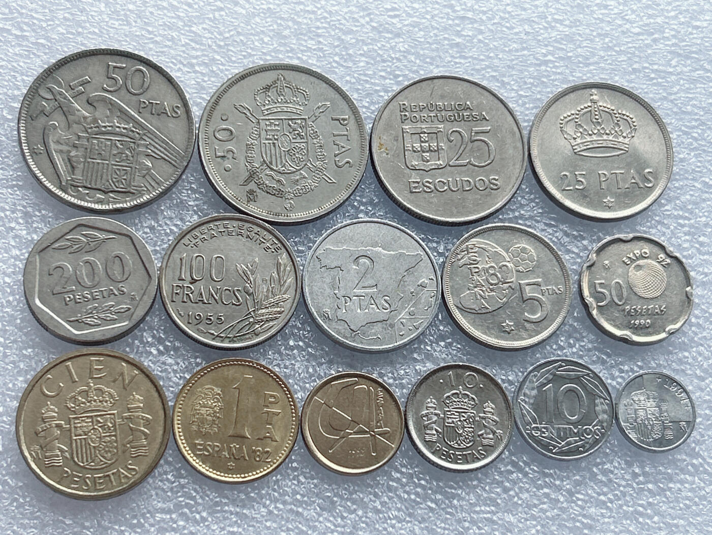 第一海外回流一元起拍收藏 散集专场 第133期 西班牙硬币 15枚