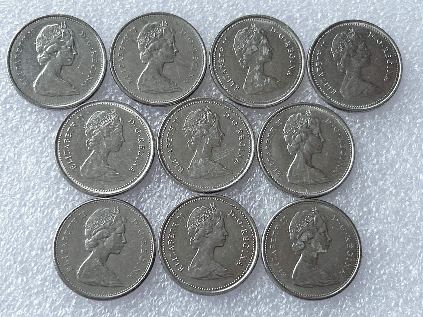 第一海外回流一元起拍收藏 散集专场 第133期 加拿大驯鹿25分 10枚