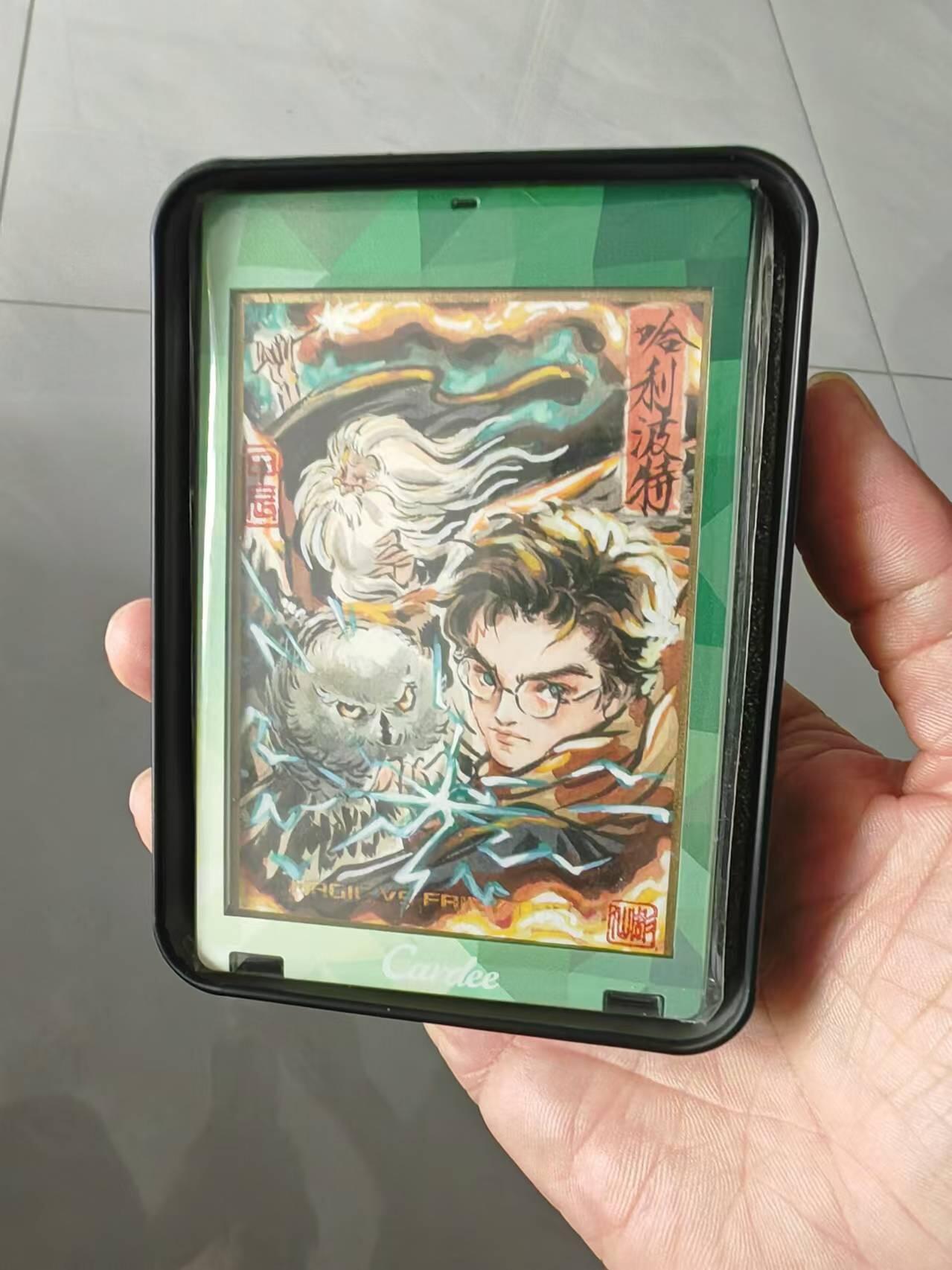 秋风气爽，寒冬来临，卡圈做伴！ 彫仙手绘之那个夏天我们一起看过的哈利波特
