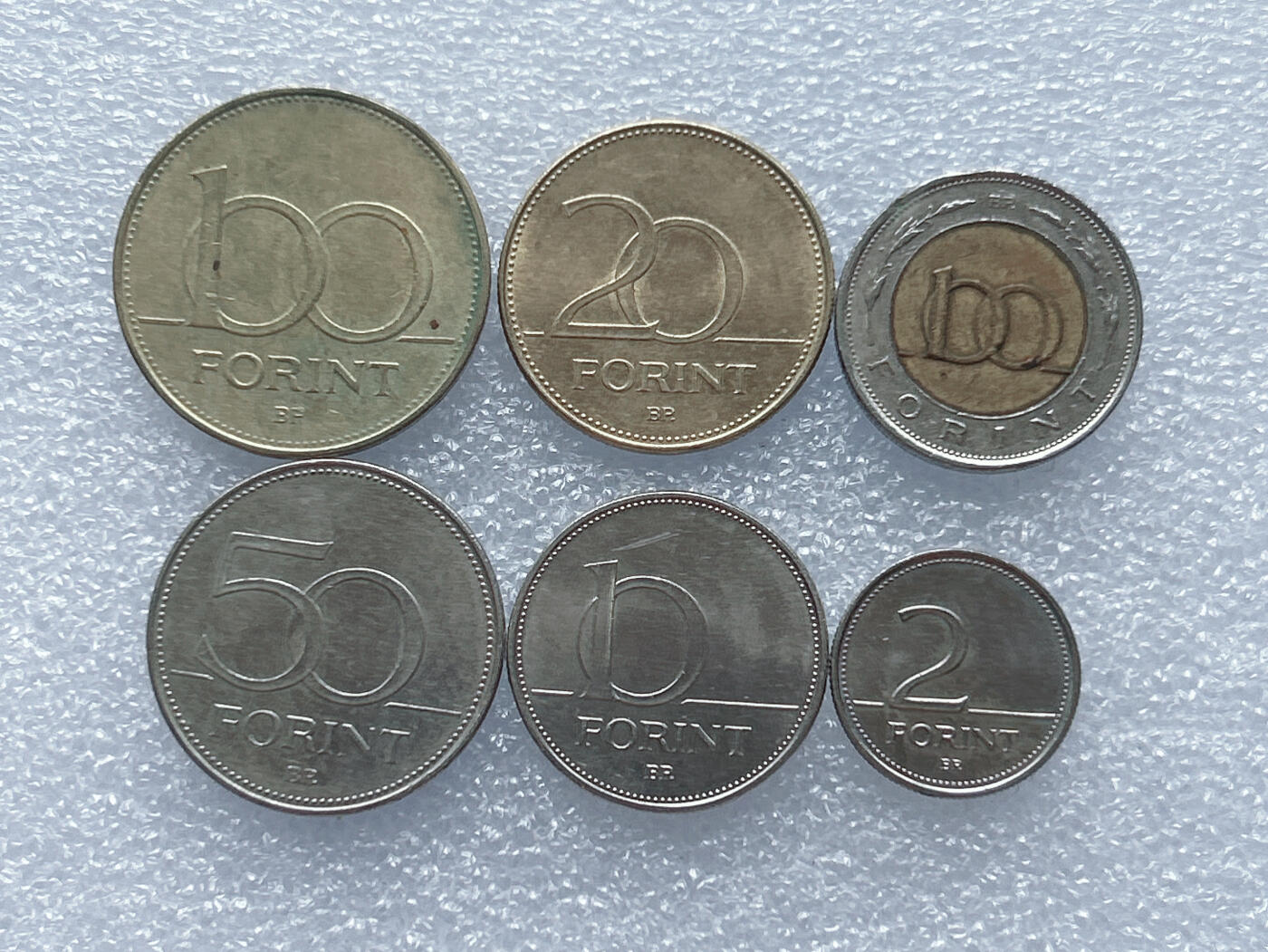 第一海外回流一元起拍收藏 散集专场 第133期 匈牙利硬币6枚套