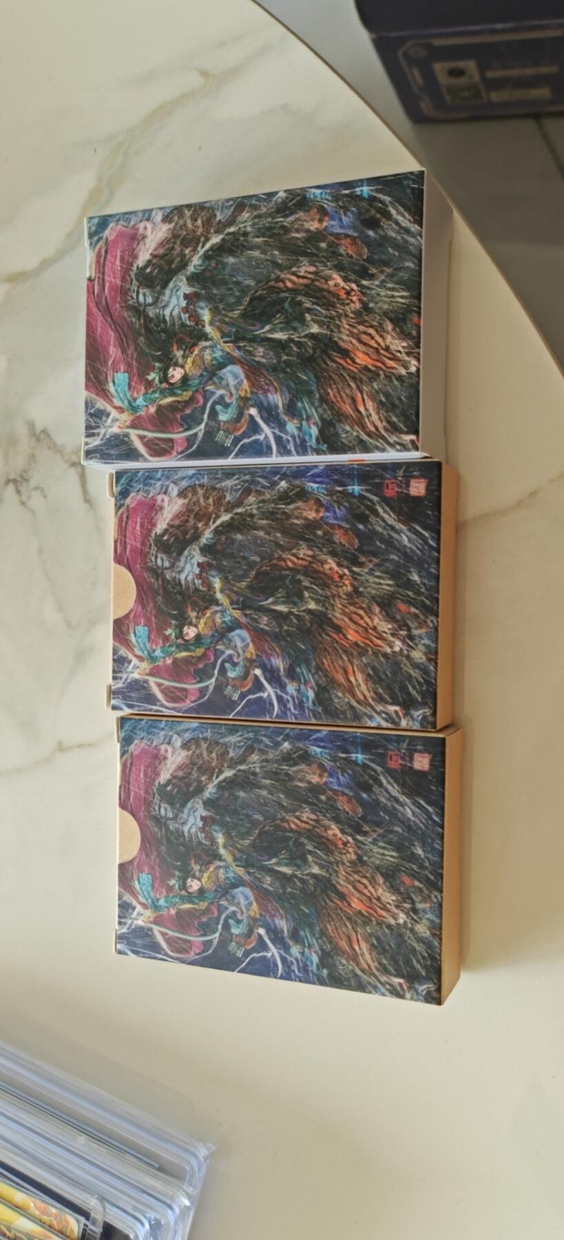 秋风气爽，寒冬来临，卡圈做伴！ 权迎东签绘一弹3种工艺