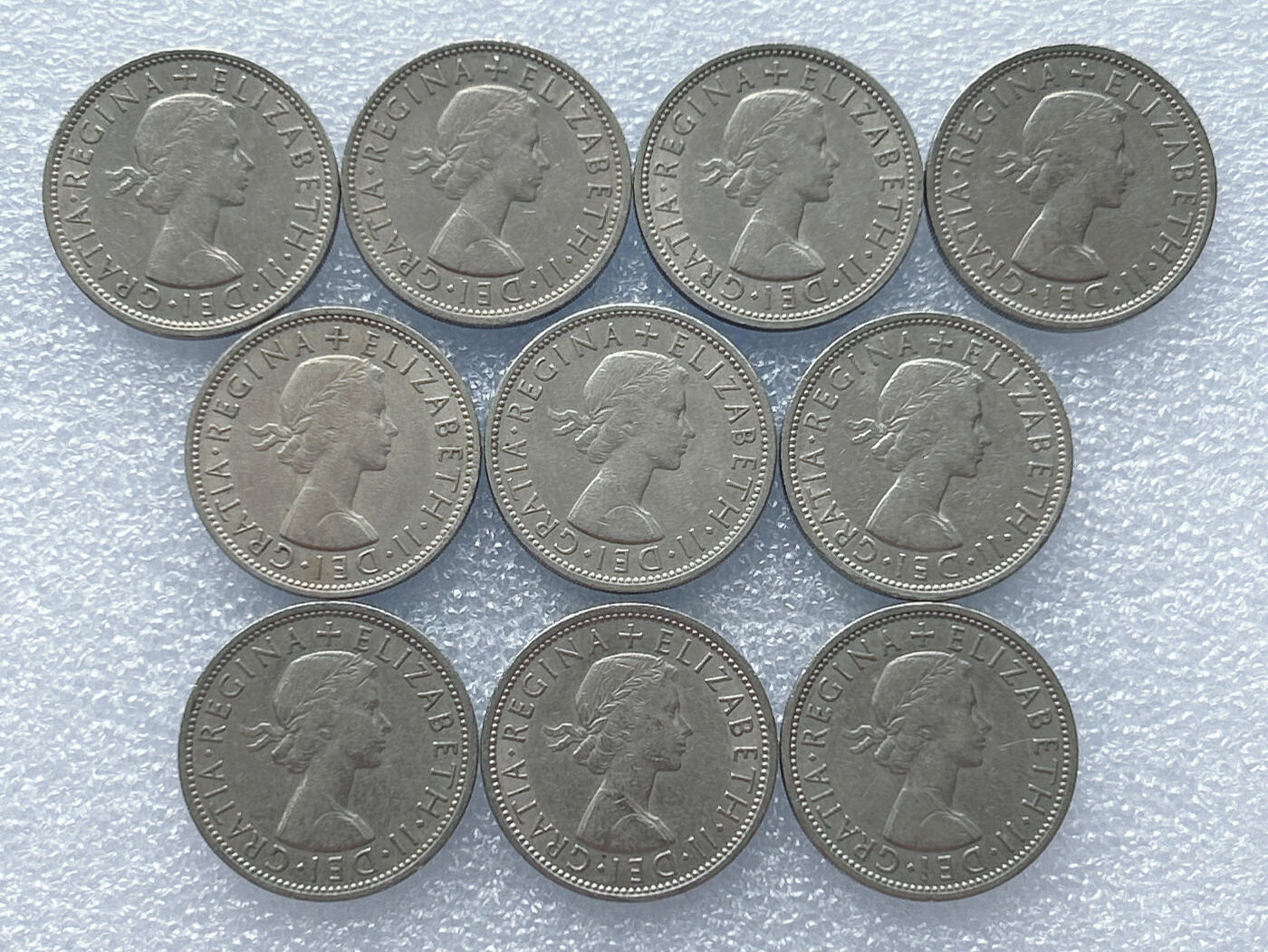 第一海外回流一元起拍收藏 散集专场 第133期 英国2先令硬币 10枚