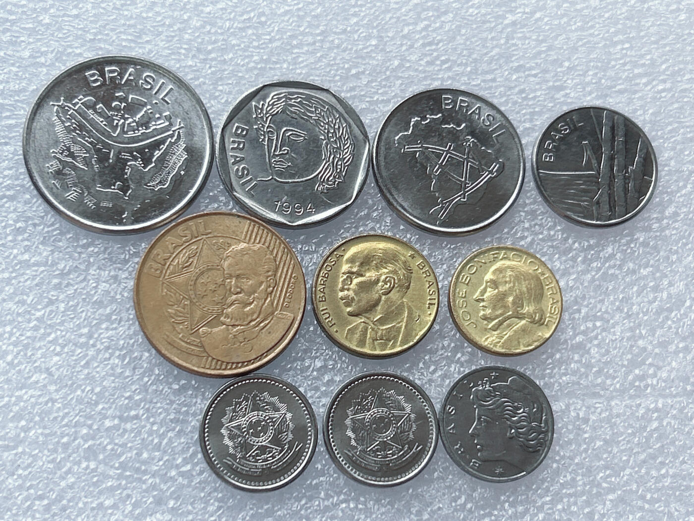 第一海外回流一元起拍收藏 散集专场 第133期 巴西硬币10枚