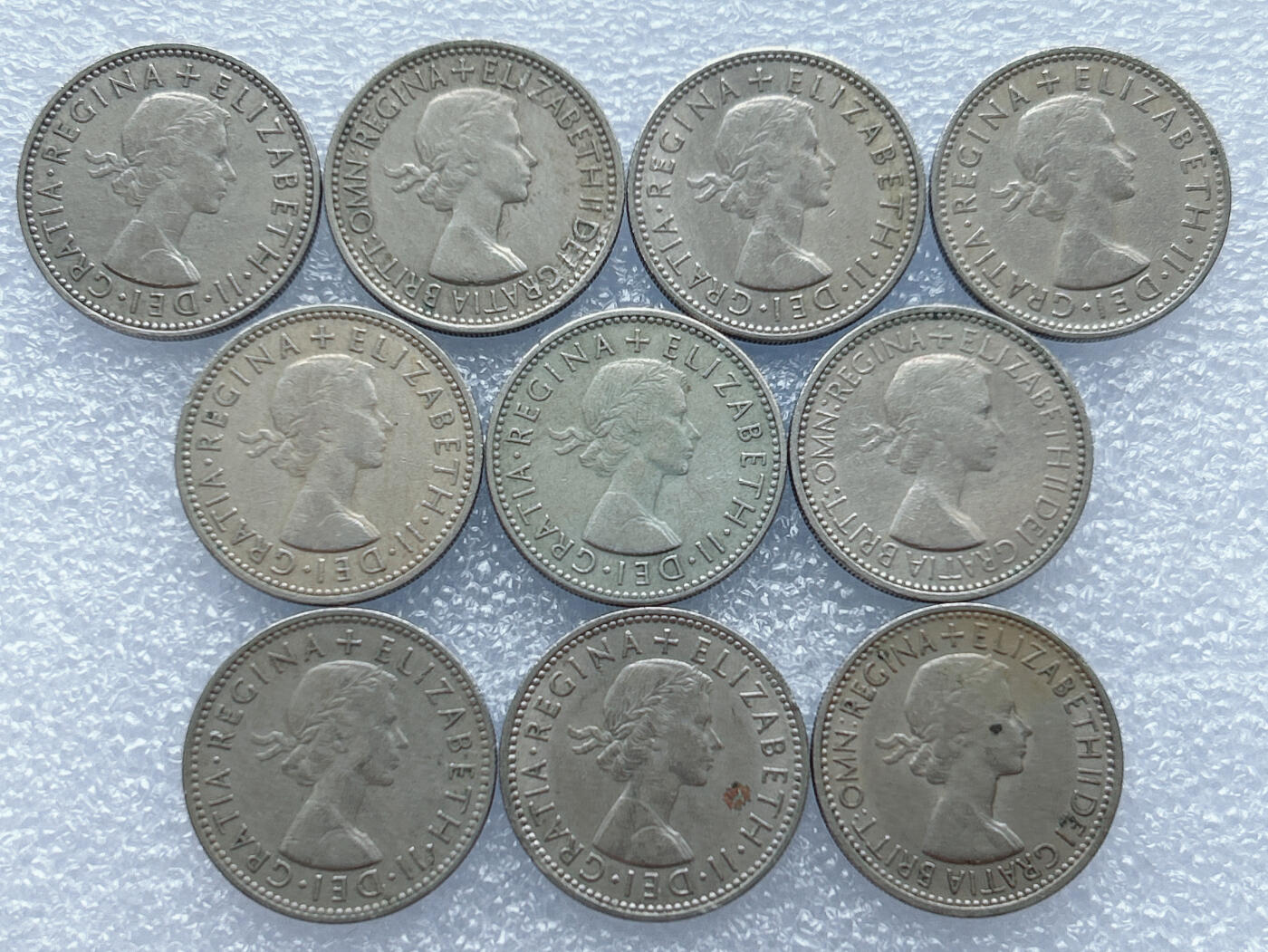 第一海外回流一元起拍收藏 散集专场 第133期 英国1先令硬币 三狮版 10枚