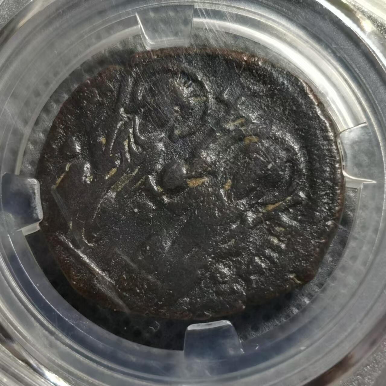 七河·世界钱币杂件小拍（总第26期） （14）X556 拜占庭帝国铜币