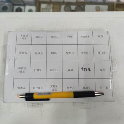 PCAI钱币30-34钱币邮票杂项小专场 - 天然宝石样本盒一盒