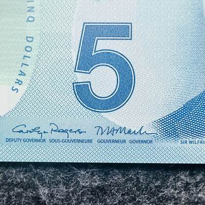 🇨🇦加拿大2024年5元新签名，首发冠和🇲🇺毛里求斯2024年2000卢比，新签名 - INS9026972