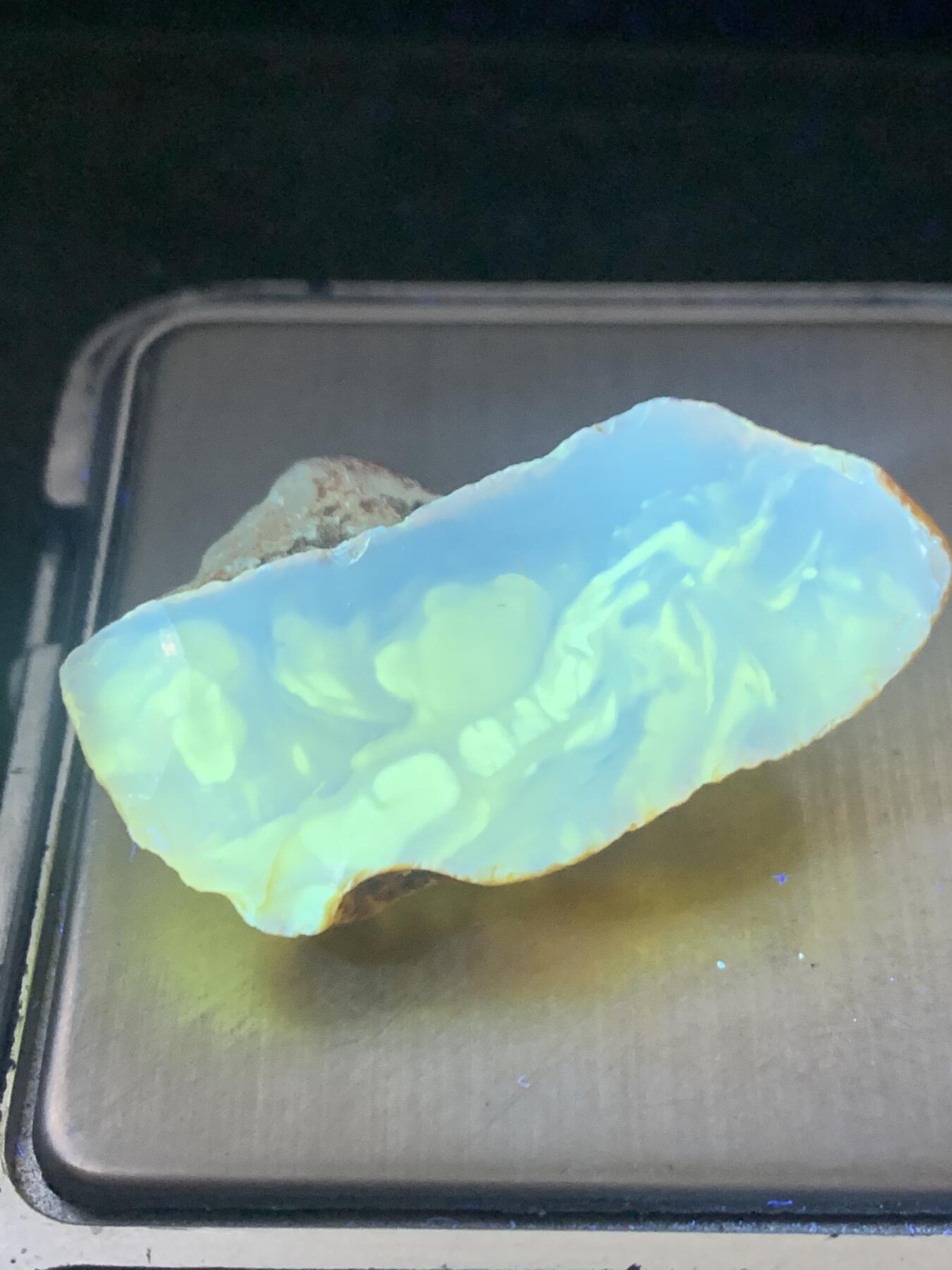 乌克兰原皮金绞蜜，蜜蜡原石一块