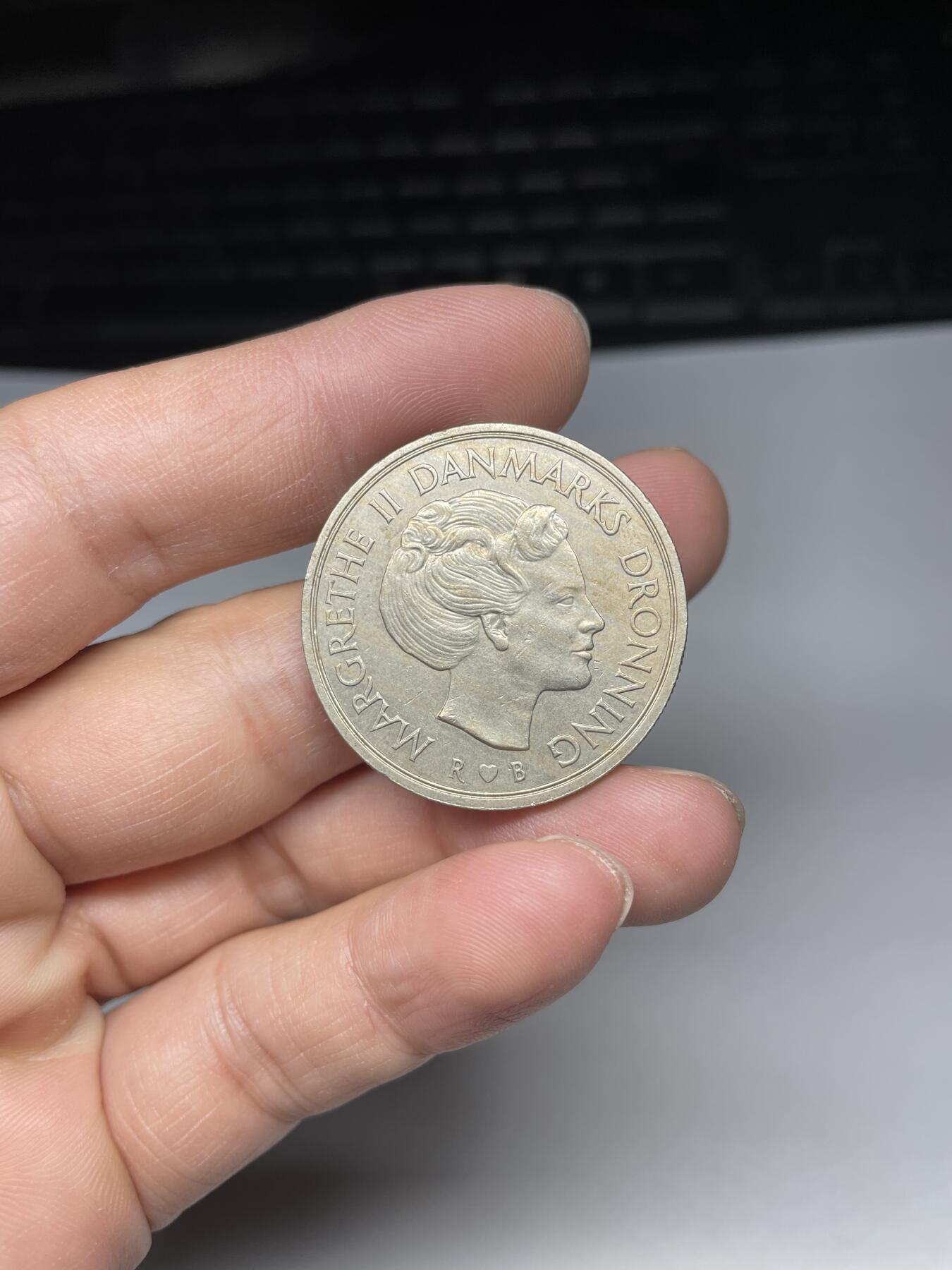 每日一拍，2024年集古藏今外币拍卖第十七期-第2场—（总第162拍），可以寄存60天，满160元包邮。 1986年丹麦5克朗