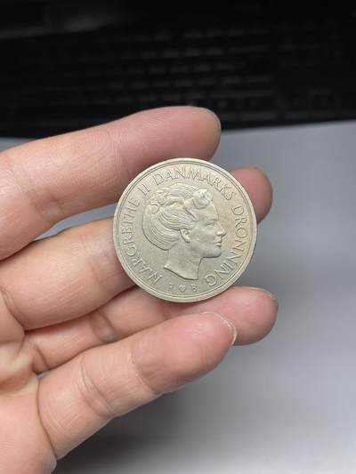每日一拍，2024年集古藏今外币拍卖第十七期-第2场—（总第162拍），可以寄存60天，满160元包邮。 - 1986年丹麦5克朗