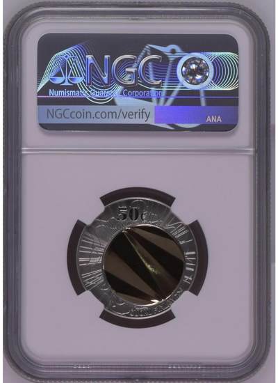 S&S Numismatic世界钱币-拍卖 第126期  获奖币*芬兰2012年 世界设计之都-赫尔辛基 50欧元金+银双色精制纪念币 NGC PF70UC冠军分，带原盒