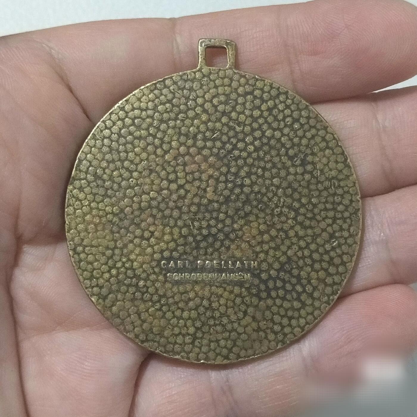 稀罕品立体精美古老的瑞士神殿圣牌